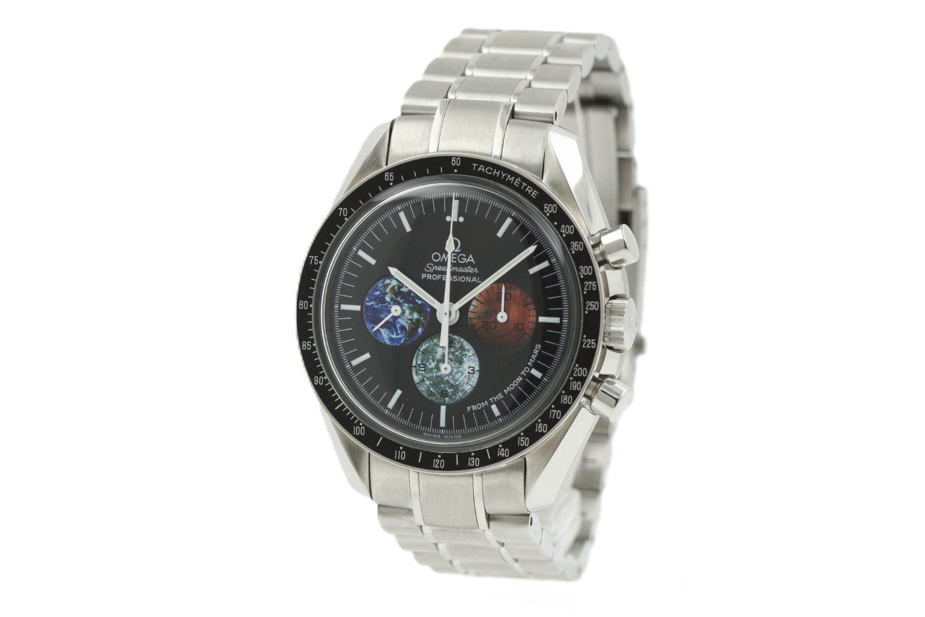 Omega Orologi: OMEGA Speedmaster Moon To Mars B&P 2004 Ref. 35775000 *3108 – Usato da Zürich venduto da luxtrade 2