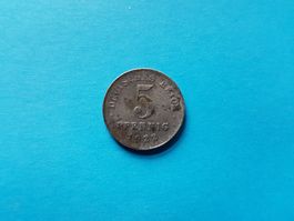 5 Pfennig - Deutsches Reich 1922