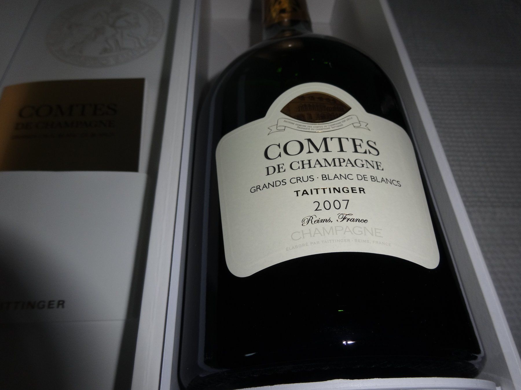 Taittinger Wein: Champagner Taittinger Comtes de Champagne Blanc 2007 – Neu und originalverpackt aus Neerach von jenny062 4