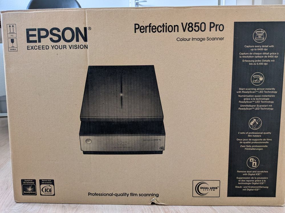 Neuwertiger Epson Perfection V850 Pro Scanner Top Zustand! (Gebraucht ...