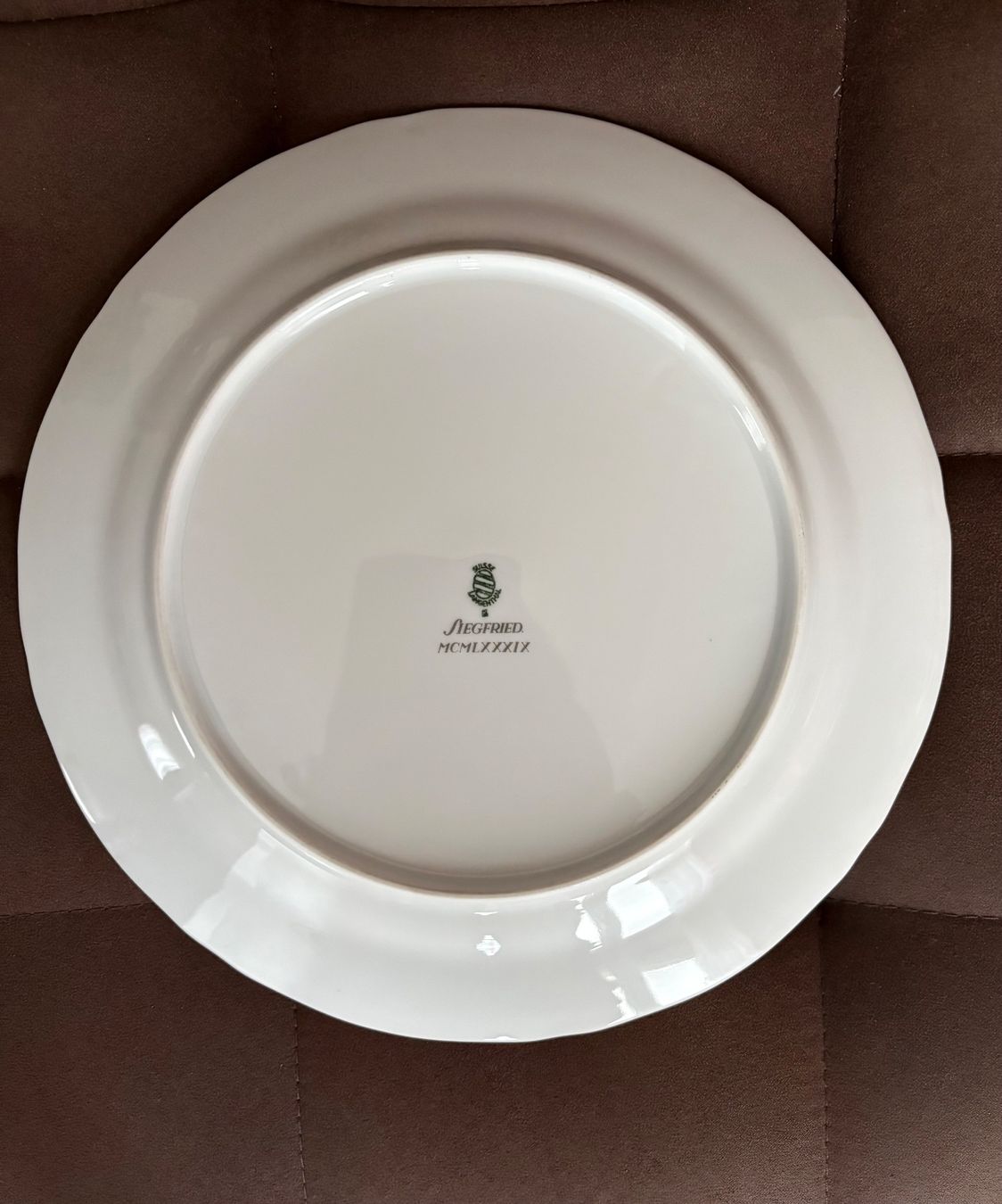 Siegfried Piatti: Assiette Langenthal porcelain Botanique Siegfried collection – Usato da Crans  Montana venduto da proff 1