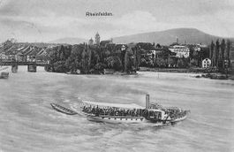 GRUSS aus RHEINFELDEN - alte Ansichtskarte 1908