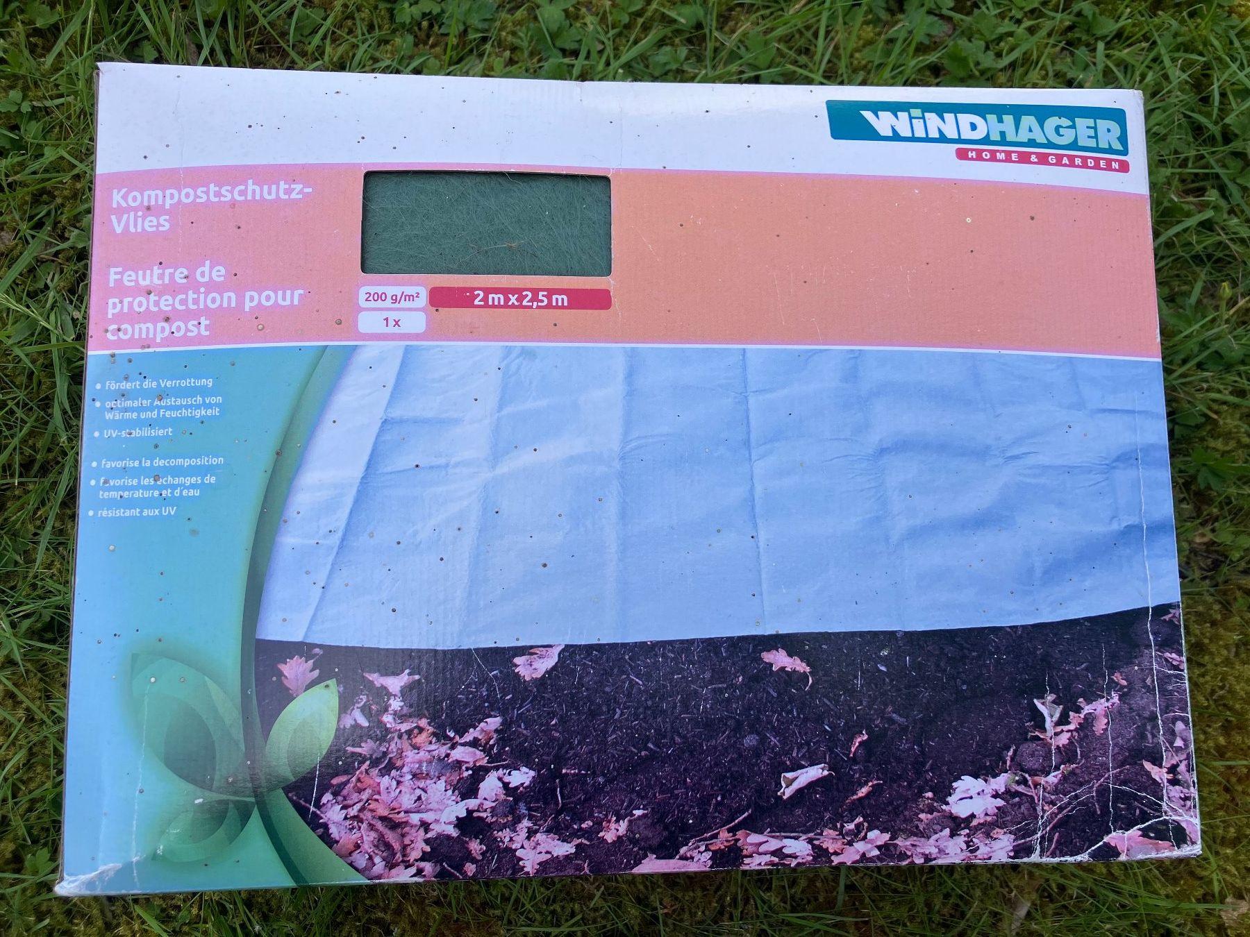 Ritocchi & pellicole di protezione: Kompostschutzvlies neu und originalverpackt – Nuovo (secondo la descrizione) da Burgdorf venduto da Sole05
