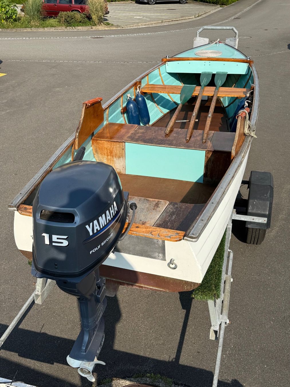 Barche: Motorboot mit Yamaha Motor 15 PS – Usato da Brunnen venduto da Bitz68 2