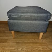 Gemütlicher Hocker Grau, Top Zustand!