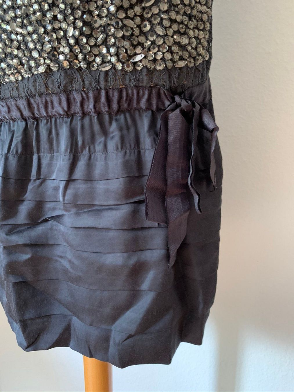 Kleider: Spitzen Kleid dunkelgrau festlich - XS – Gebraucht aus Zürich von Diazaio 3