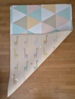 Dwinguler Spielmatte Giraffen Geometrisch beidseitig nutzbar