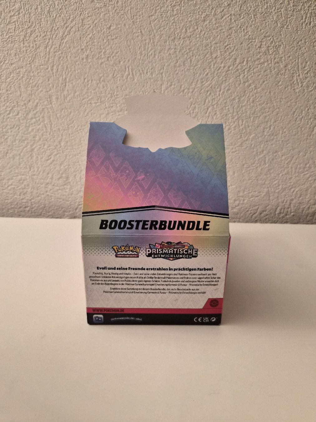 Pokémon Carte collezionabili: KOMPLETT Box - Prismatische Entwicklung Booster Bundle DE – Nuovo e nell'imballaggio originale da Buchs ZH venduto da Sforni 3