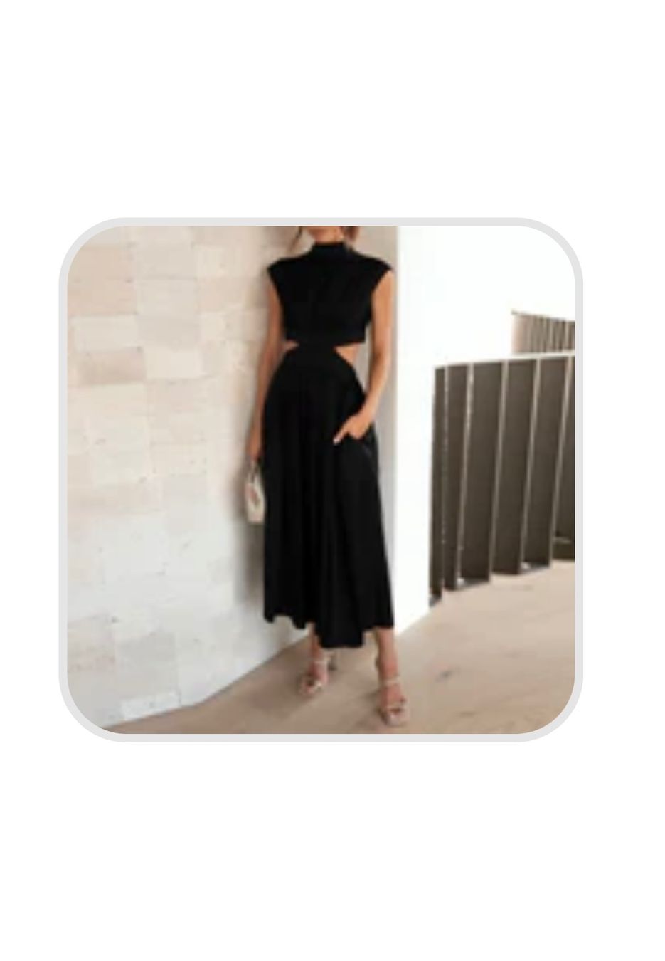 Kleider: Elegantes Maxikleid schwarz – Neu (gemäss Beschreibung) aus Binz von kratzer01 2
