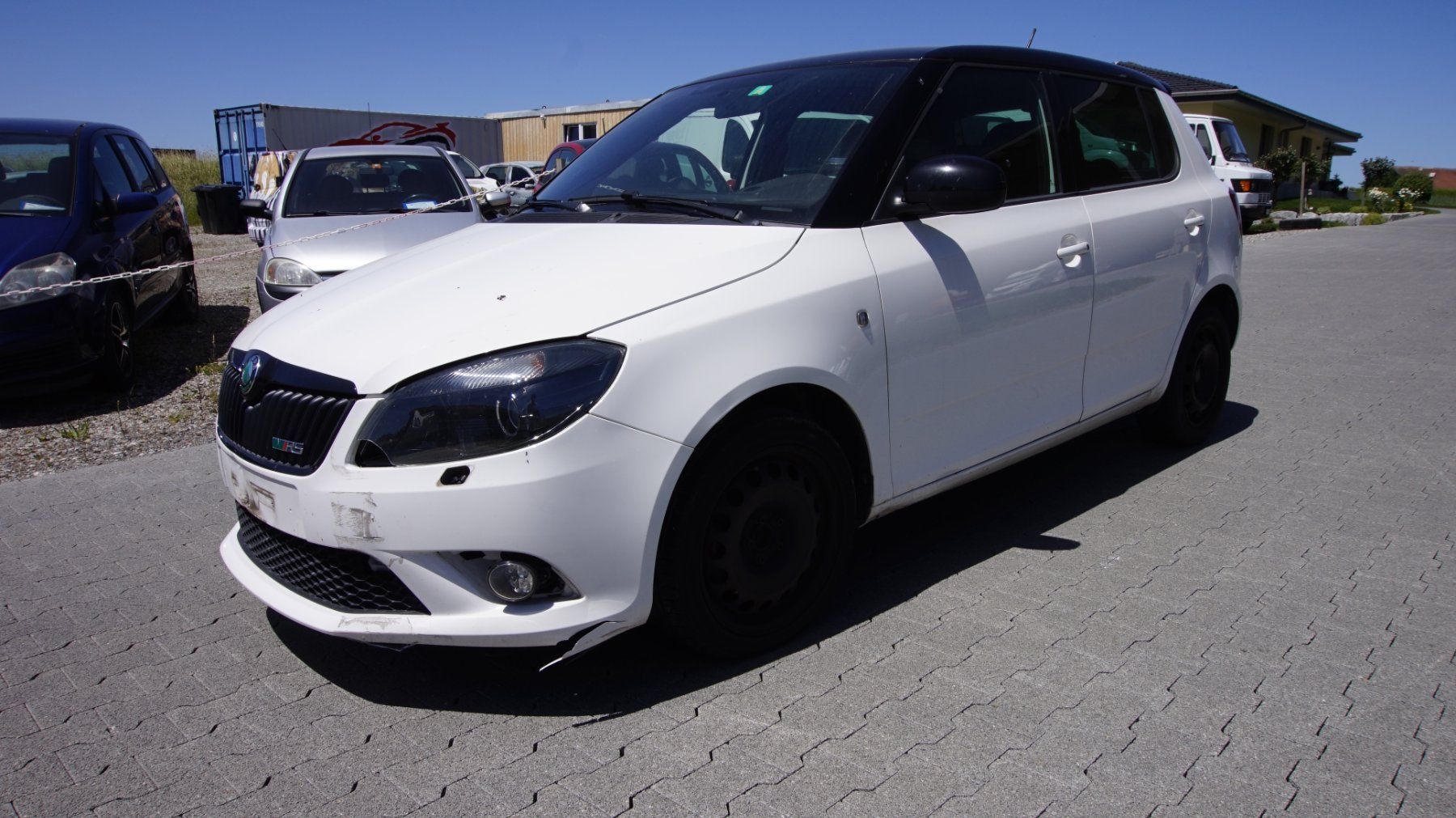 Skoda Autos: Skoda Fabia RS - Unfallfahrzeug - ab nur 1.- CHF – Defekt aus Schongau von Autosalon_Zogu