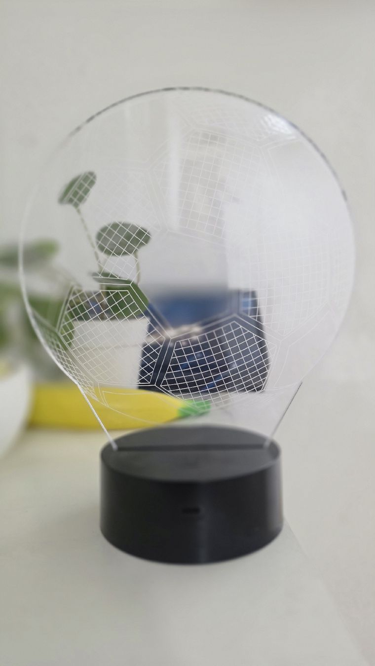 Lampade: Neue 3D-Nachtlampe – Nuovo (secondo la descrizione) da Stallikon venduto da tim079 6
