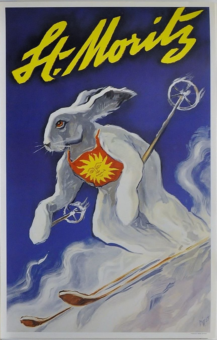 Foto & Immagini: St. Moritz Plakate, Reprints – Nuovo (secondo la descrizione) da Bern venduto da Vintage-Art-Poster 2