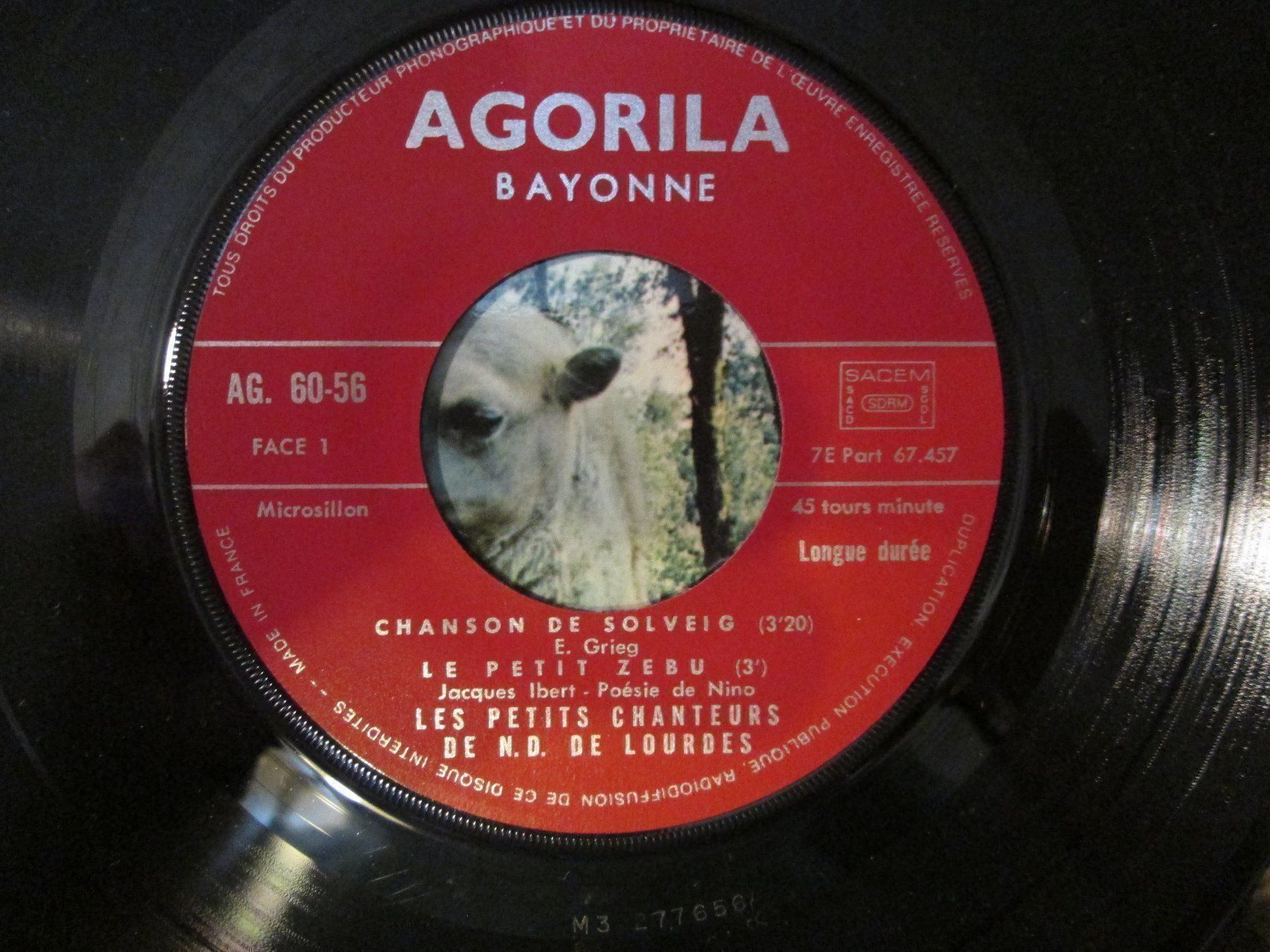 Dischi in vinile: Vinyle 45T "Petits Chanteurs de Lourdes" - Occasion – Usato da La Chaux-de-Fonds venduto da Marteaux 2