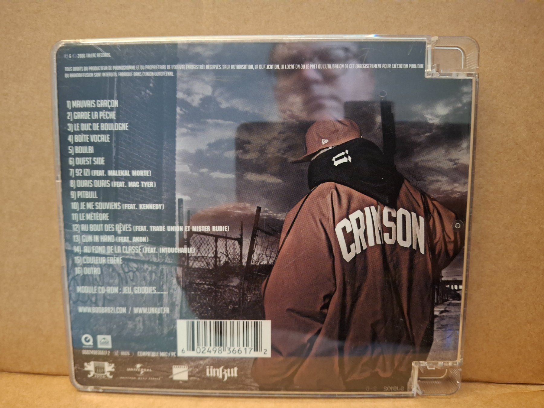 CD: Booba – Ouest Side – Usato da St.Gallen venduto da CD_jalamusic 1