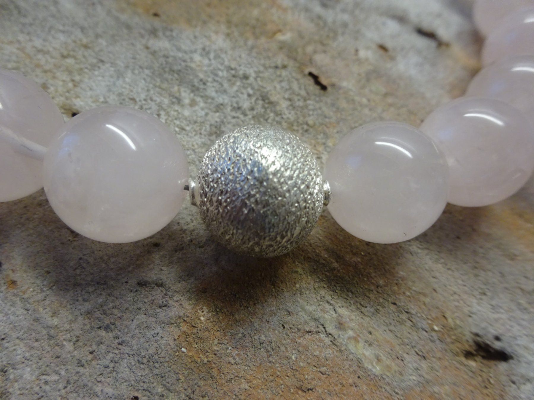 Catenine: Rosenquarz Kette – Usato da Esslingen venduto da FetteSchnecke 4