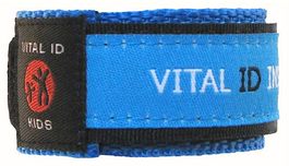 Notfallarmband blau für Kinder VI *SALE*