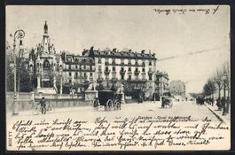 AK Genève, Quai du Léman, 1901