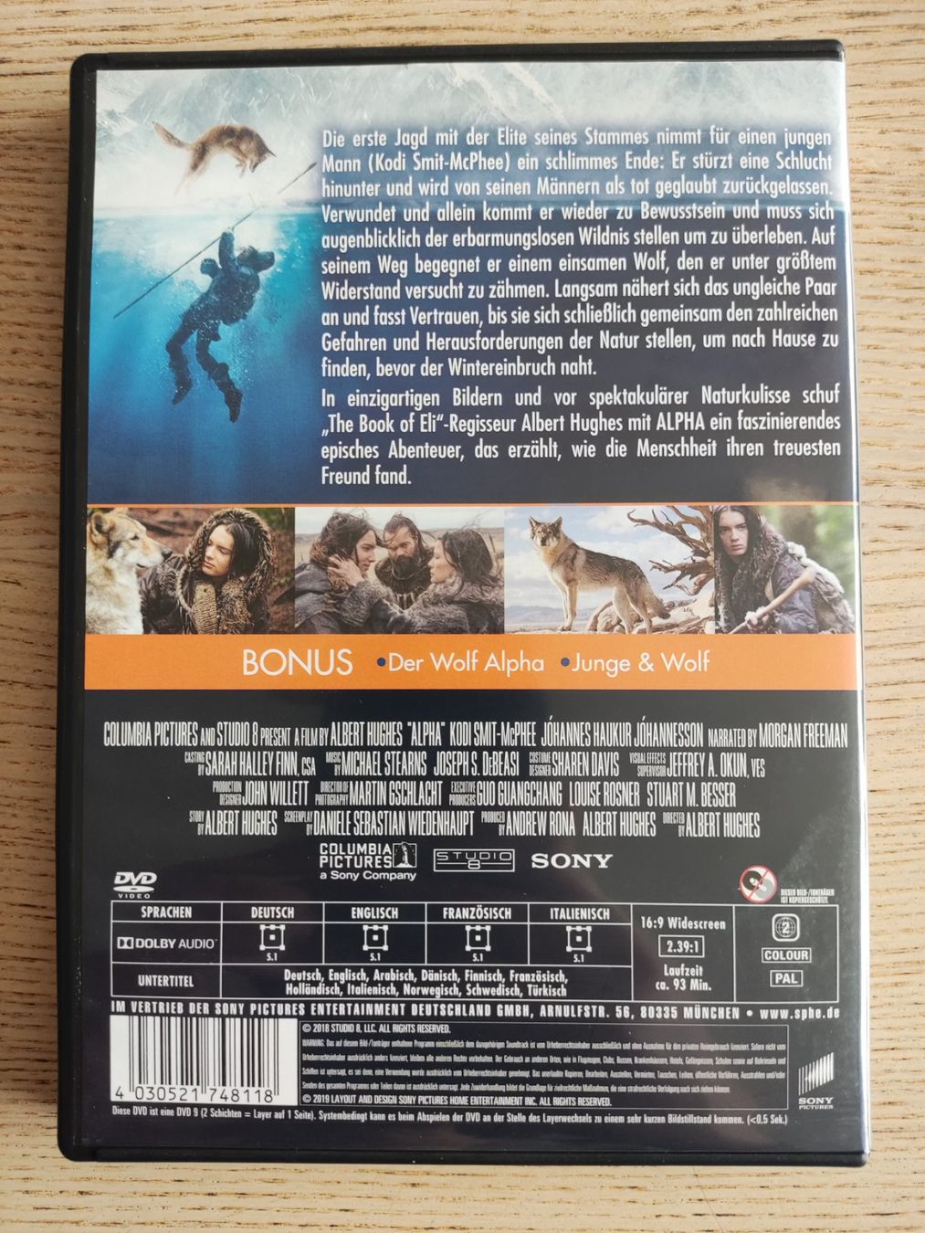 Tutti i DVDs: Alpha – (DVD/2018) – Usato da Schaffhausen venduto da philscardstore 1