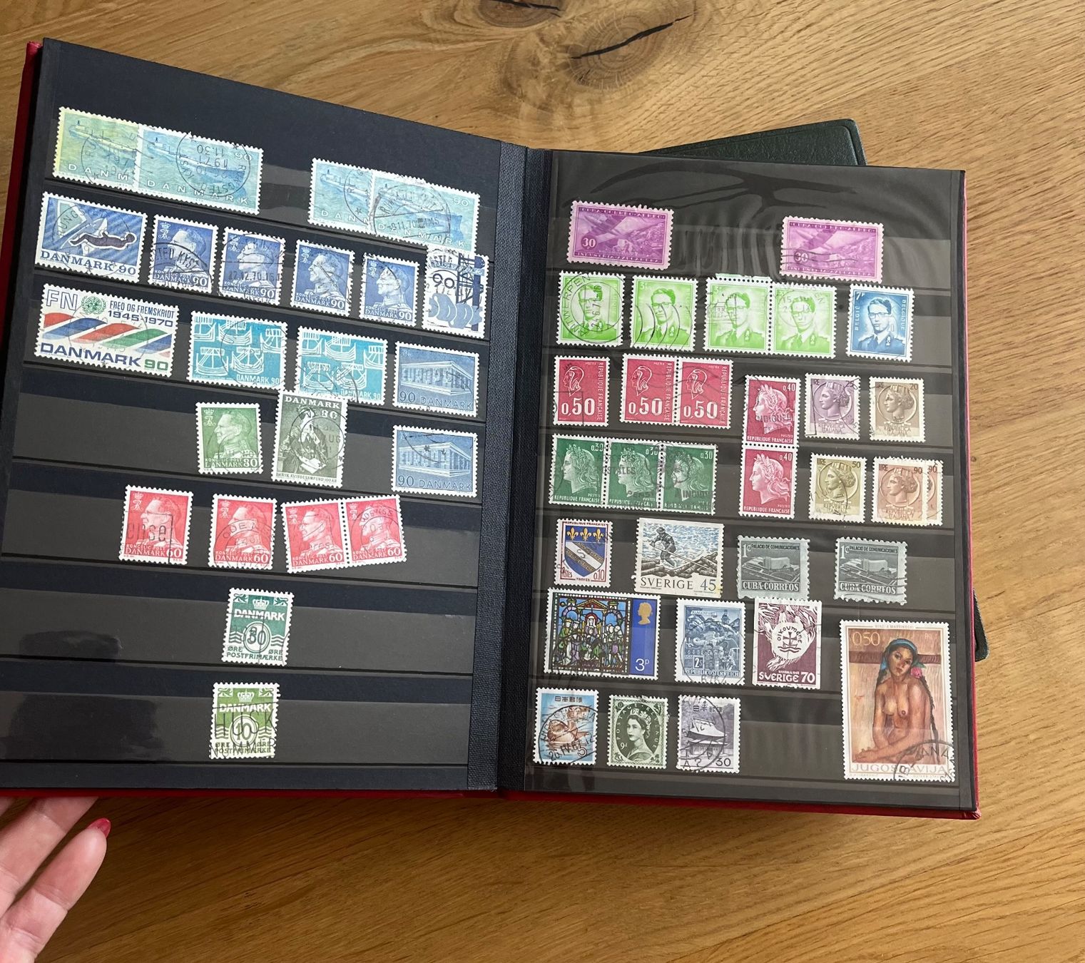 Alle Briefmarken: Briefmarkensammlung – Gebraucht aus Moosleerau von MiBan 2