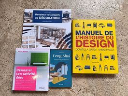 Lot 4 Livres Formation Décoration - (Étudiant/Reconversion)