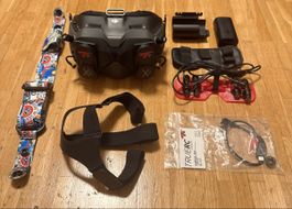 DJI Goggles V2 + TrueRC X-Air 5.8 Antennen + Zubehör