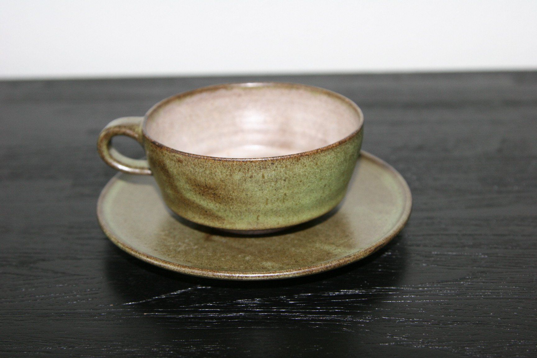 Set di piatti: Tee- und Kaffeeservice, getöpferte Handarbeit, ca.60er-80er – Usato da Büren an der Aare venduto da Sabinem71 1