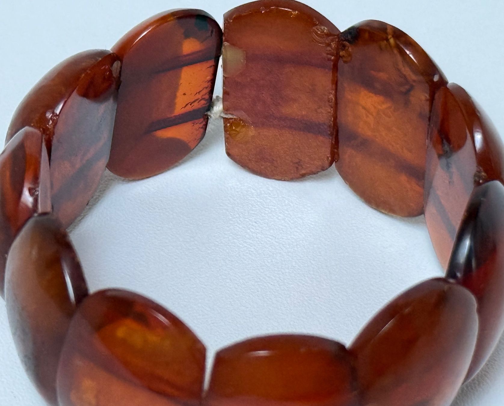 Armbänder & -reifen: Bracelet vintage en ambre véritable – Gebraucht aus Denges von peumens 3