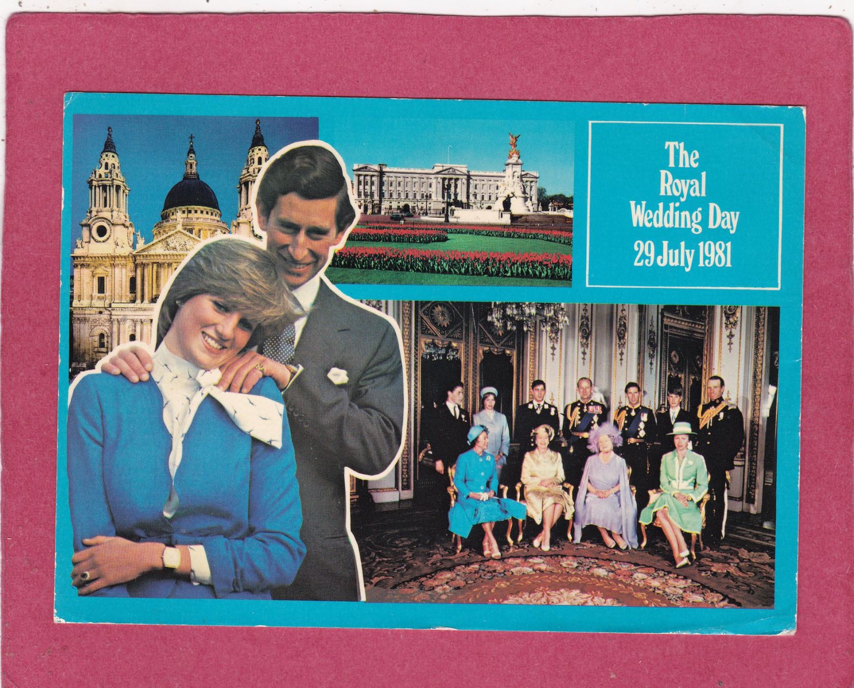 Cartoline postali: England The Royal Wedding Day 1981 – Usato da Herisau venduto da Lisegrat2008