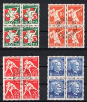 Pro Juventute 1932 Serie im 4er-Block ʘ