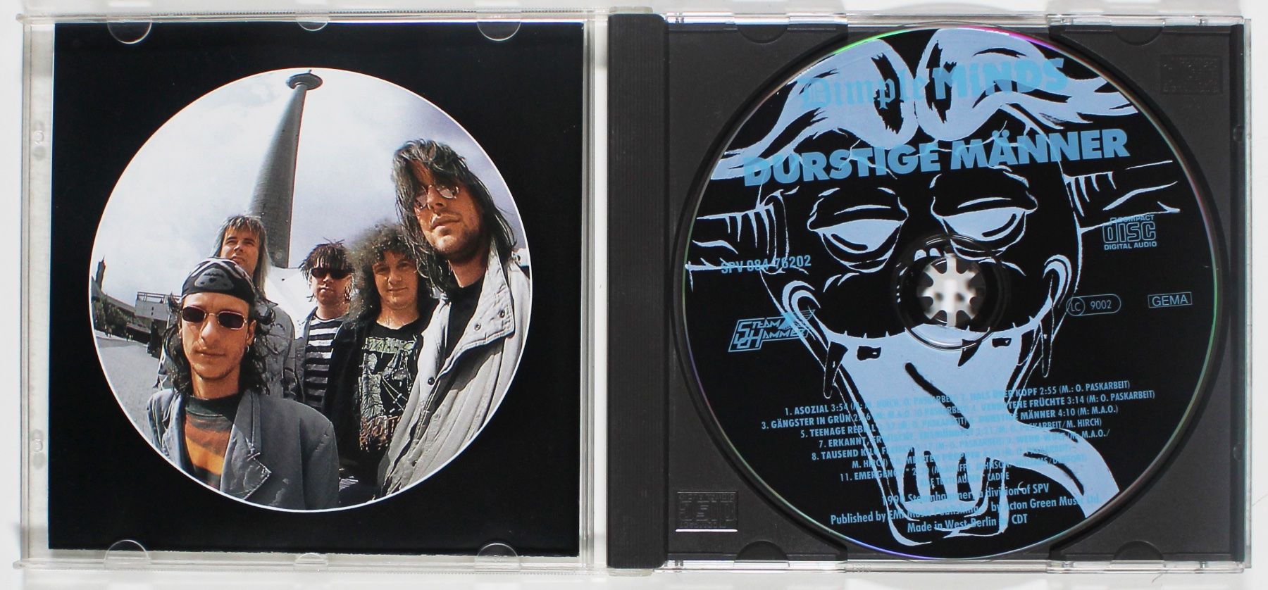 CD: CD - DIMPLE MINDS - DURSTIGE MÄNNER - SELTEN! – Usato da Brüttisellen venduto da Collector-Corner 1
