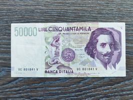 Italien 50'000 Lire 1992 !!!!!!!