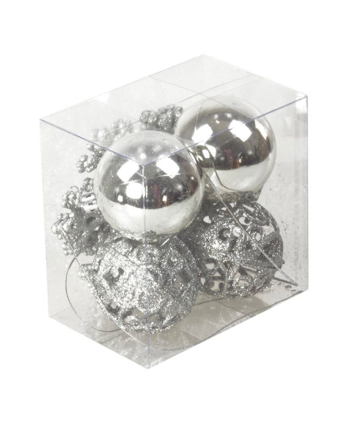 Tutte le decorazioni: AKTION Weihnachtskugeln 39-teiliges Set Blau/Silber – Nuovo e nell'imballaggio originale da Basel venduto da Seifehuesli 7