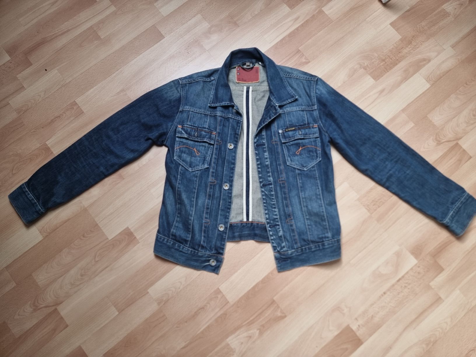G-Star Jacken: G-Star Raw Denim Jacket Blue Size L  – Gebraucht aus Rolle von Groovytrain 1