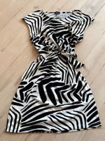 Kleid kurz,Animalprint Zebra,Esmara,verstell-/dehnbar,Gr.36