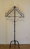 CHANDELIER - CANDELABRE D'EGLISE