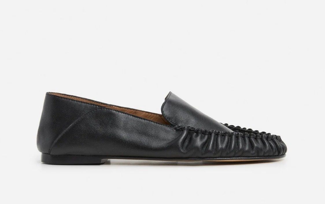 Scarpe da donna: Flattered Bon Bon Black Leather Loafers – Usato da Basel venduto da 52kb