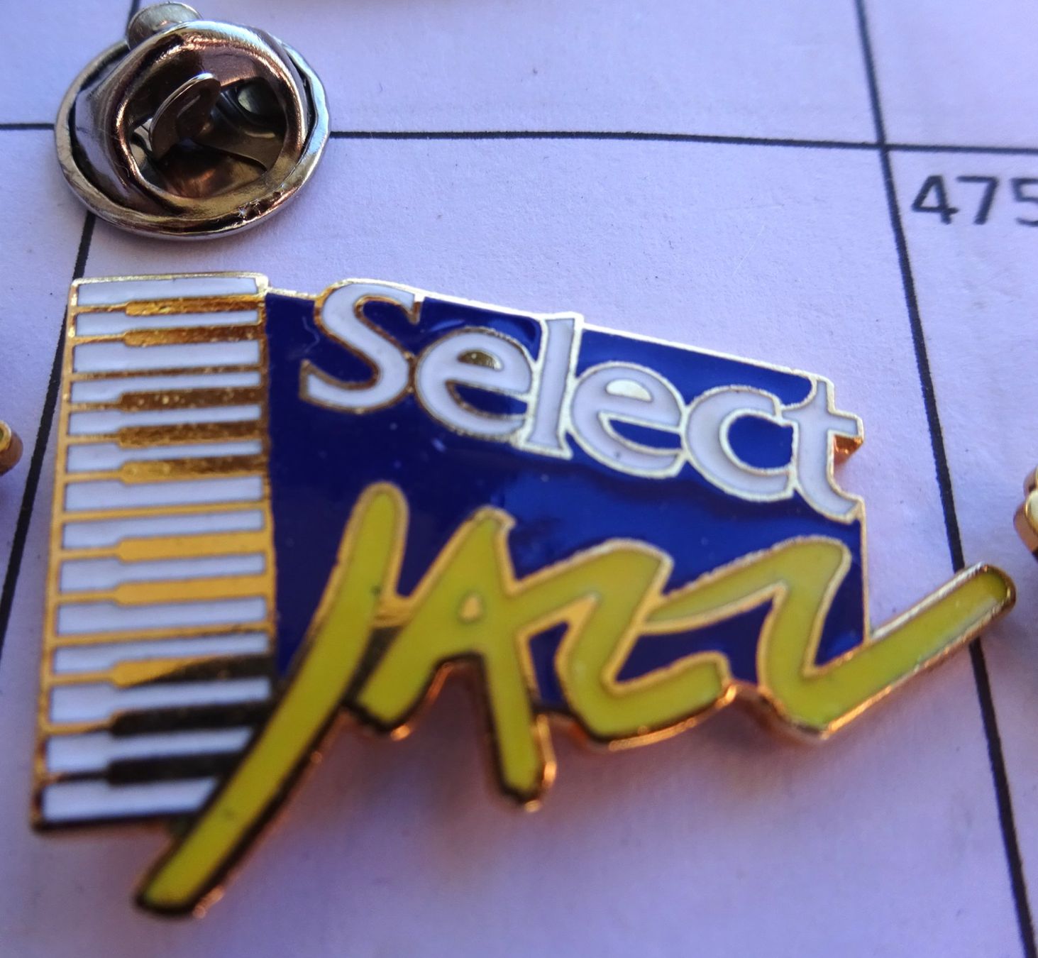 Placchette & Badge: Pin Select JAZZ Klavier – Usato da Utzenstorf venduto da BUtter81