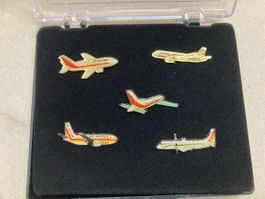 Aur Europa Fliger Pins Neu 5x 