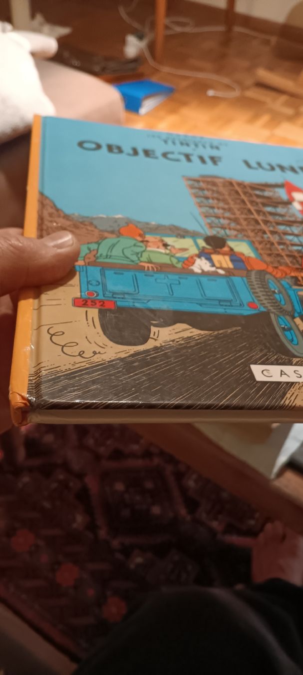 BD: tintin objectif lune – D'occasion à noville par fardusa 2