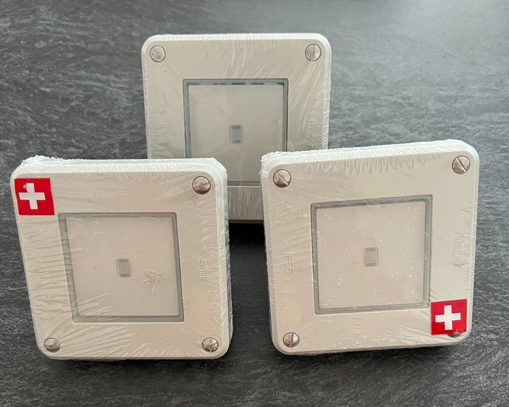 Interruttori: 3X Robusto UP Schalter S3 beleuchtet – Nuovo e nell'imballaggio originale da oberglatt  zh venduto da aleks06