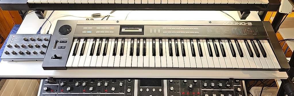 Roland Strumenti musicali: Roland alpha Juno-2 vintage synthesizer mit Controller -TOP! – Usato da Rohrbach venduto da Orangetree 2