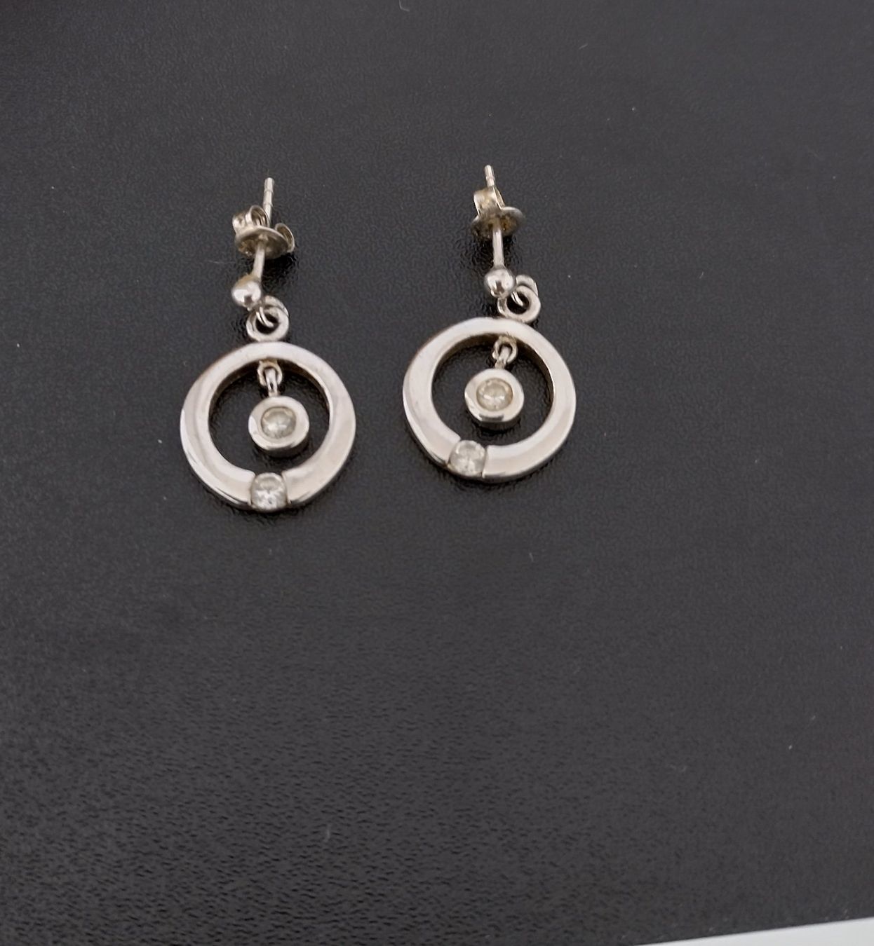 Ohrringe & -stecker: OHRRINGE MIT ZIRKONIA IN 925 SILBER – Gebraucht aus Romanshorn von BoutiqueA 2