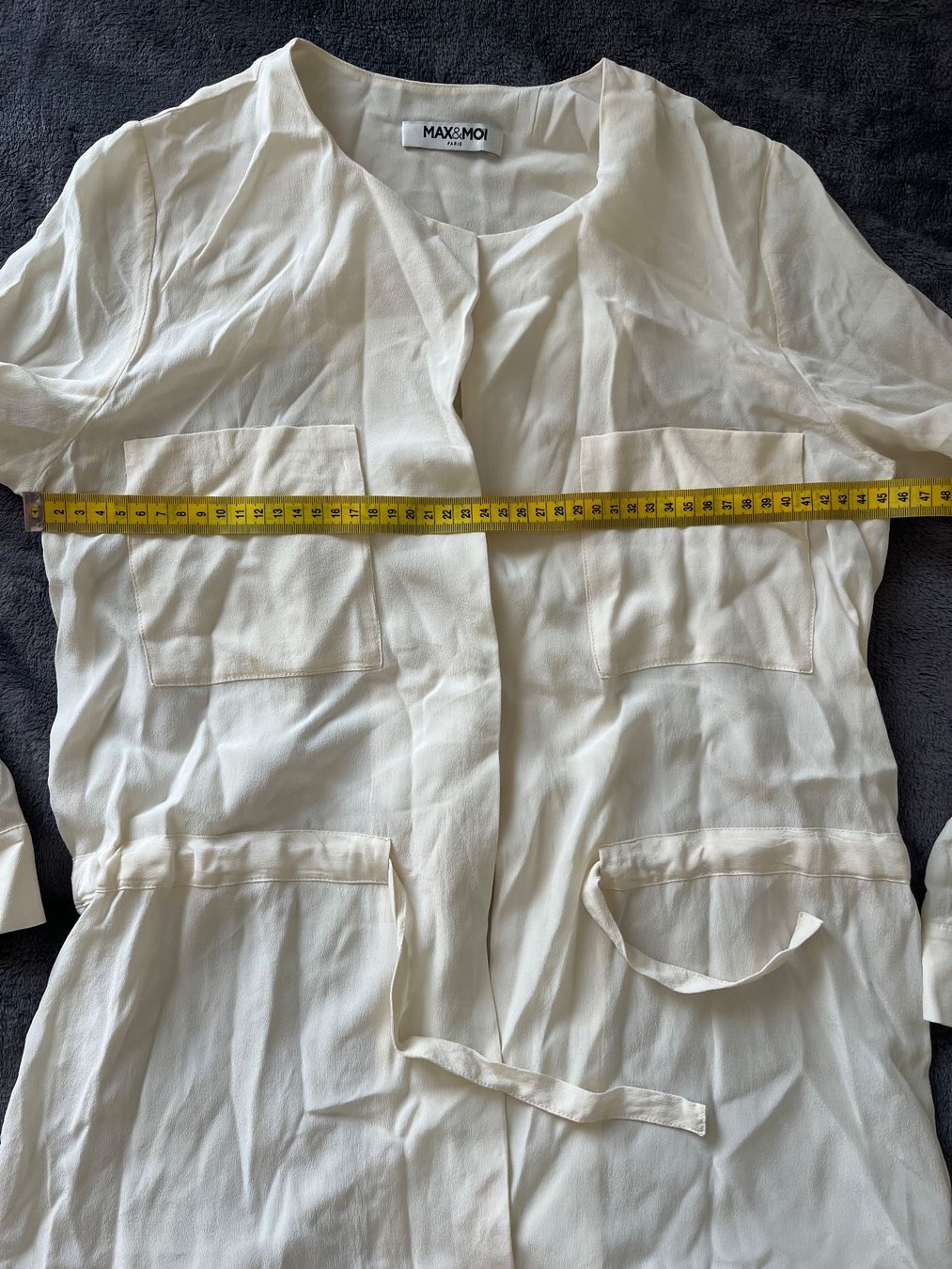 Max & Moi Camicette: New elegant blouse Max&Moi 100% silk size S – Nuovo (secondo la descrizione) da Chêne-Bougeries venduto da Seetooyoo 6