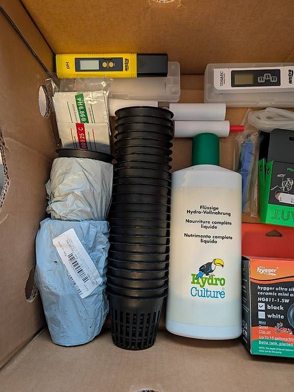 Kit bricolage: Hydroponik Starter Set  Komplett neu & OVP – Nuovo e nell'imballaggio originale da Münchenbuchsee venduto da Gohst1 1