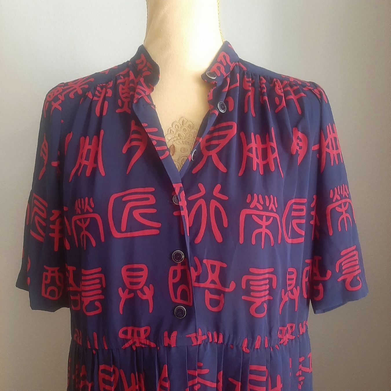 Vestiti: Robe japonaise plissée vintage – Usato da Chêne-Bourg venduto da chsandra34 4