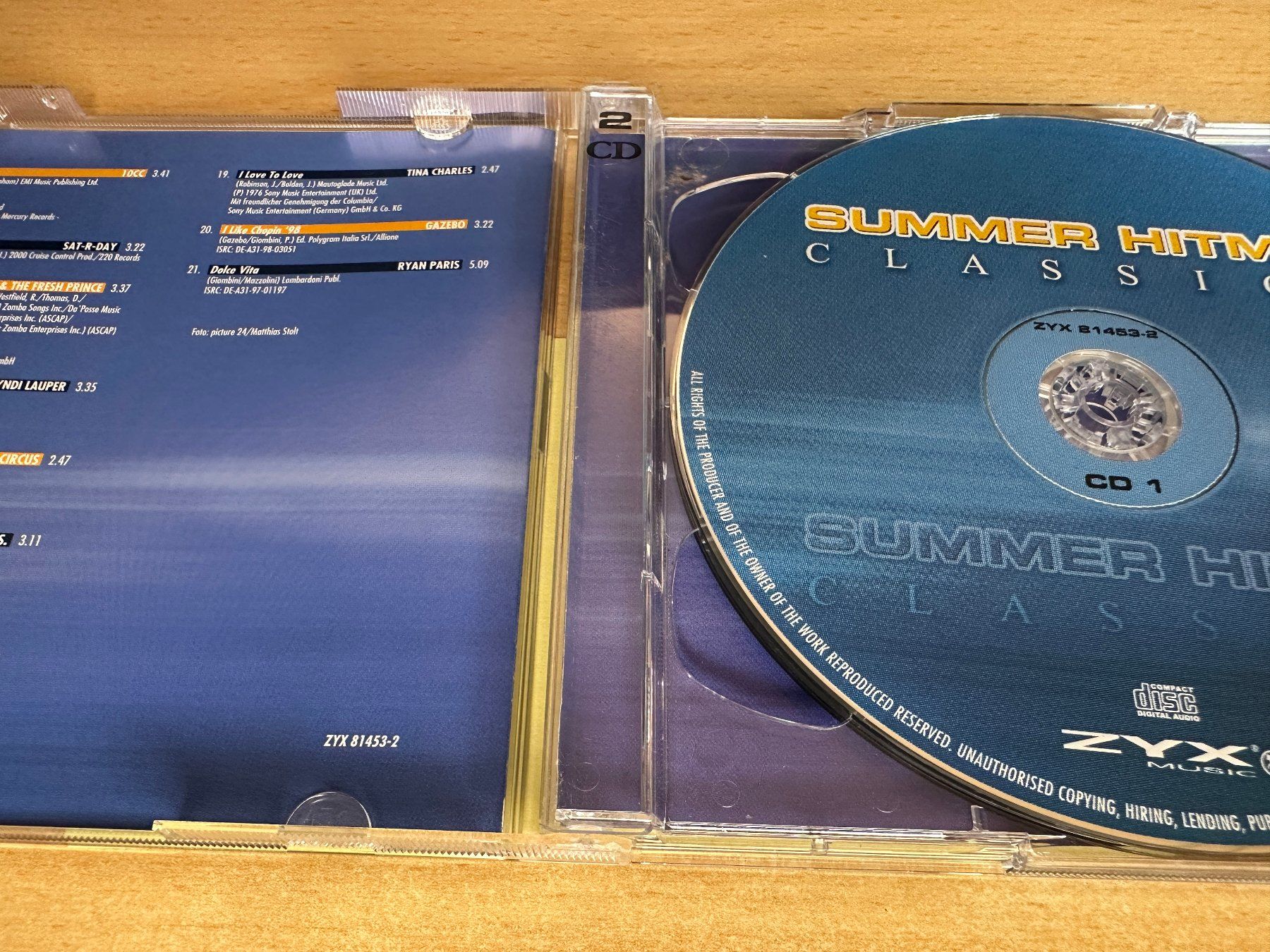 CD: A2 Various – Summer Hitmix Classics - 2 CD – Usato da Rikon im Tösstal venduto da Alpenmutz 2
