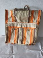 Retro-Chic! Handtasche mit Streifenmuster - top Zustand!