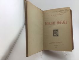 Fonologia Romanza, Pier Enea Guarnerio, 1918