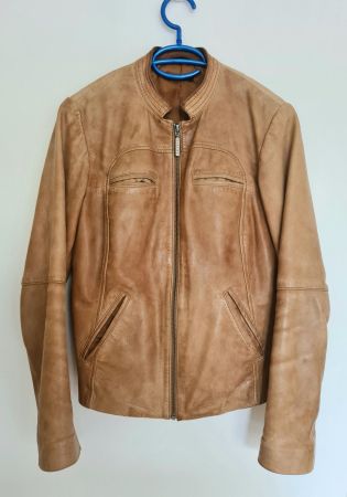 Sisley veste en cuir T36