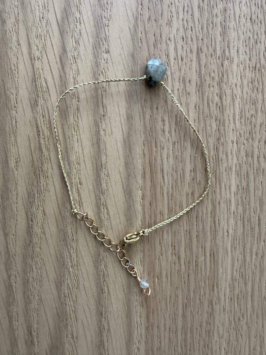 Armbänder & -reifen: Armband Une Ligne vergoldet mit Stein – Neu (gemäss Beschreibung) aus Uznach von Martina191185